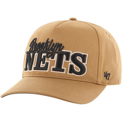 47 brand Brooklyn Nets '47 Barnes Hitch Adjustable Hat Tan