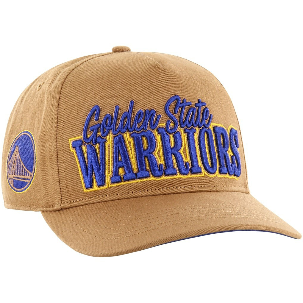 47 brand Golden State Warriors '47 Barnes Hitch Adjustable Hat Tan