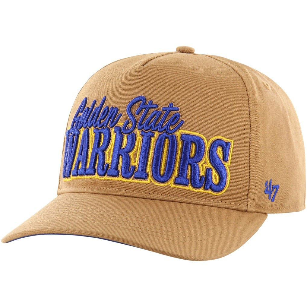 47 brand Golden State Warriors '47 Barnes Hitch Adjustable Hat Tan