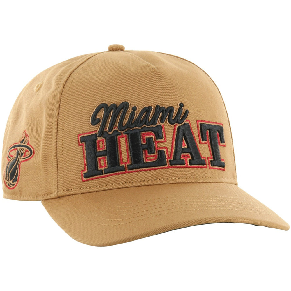 47 brand Miami Heat '47 Barnes Hitch Adjustable Hat Tan