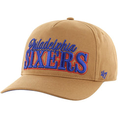 47 brand Philadelphia 76ers '47 Barnes Hitch Adjustable Hat Tan