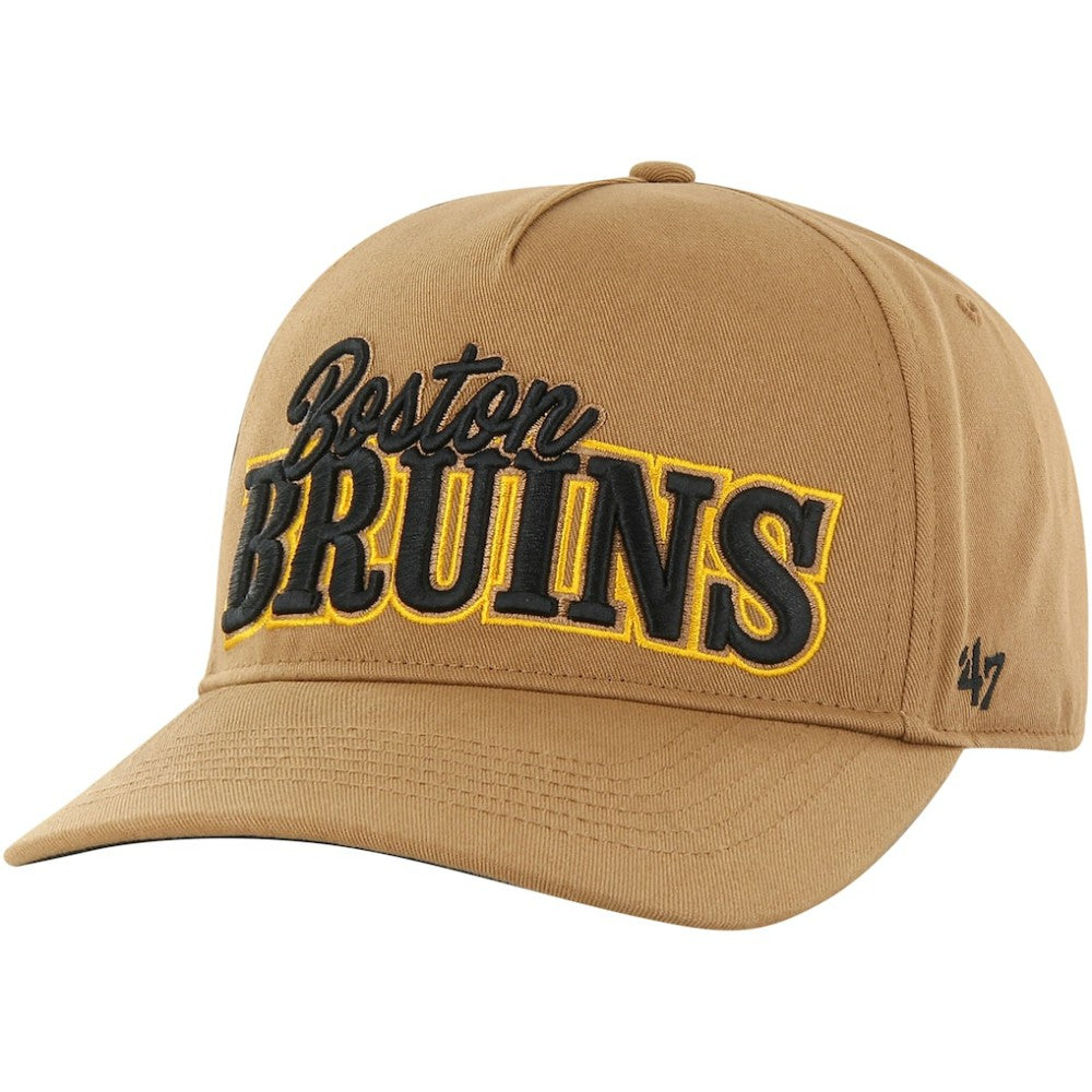 Boston Bruins '47 Barnes Hitch Adjustable Hat - Tan | 47 brand discount
