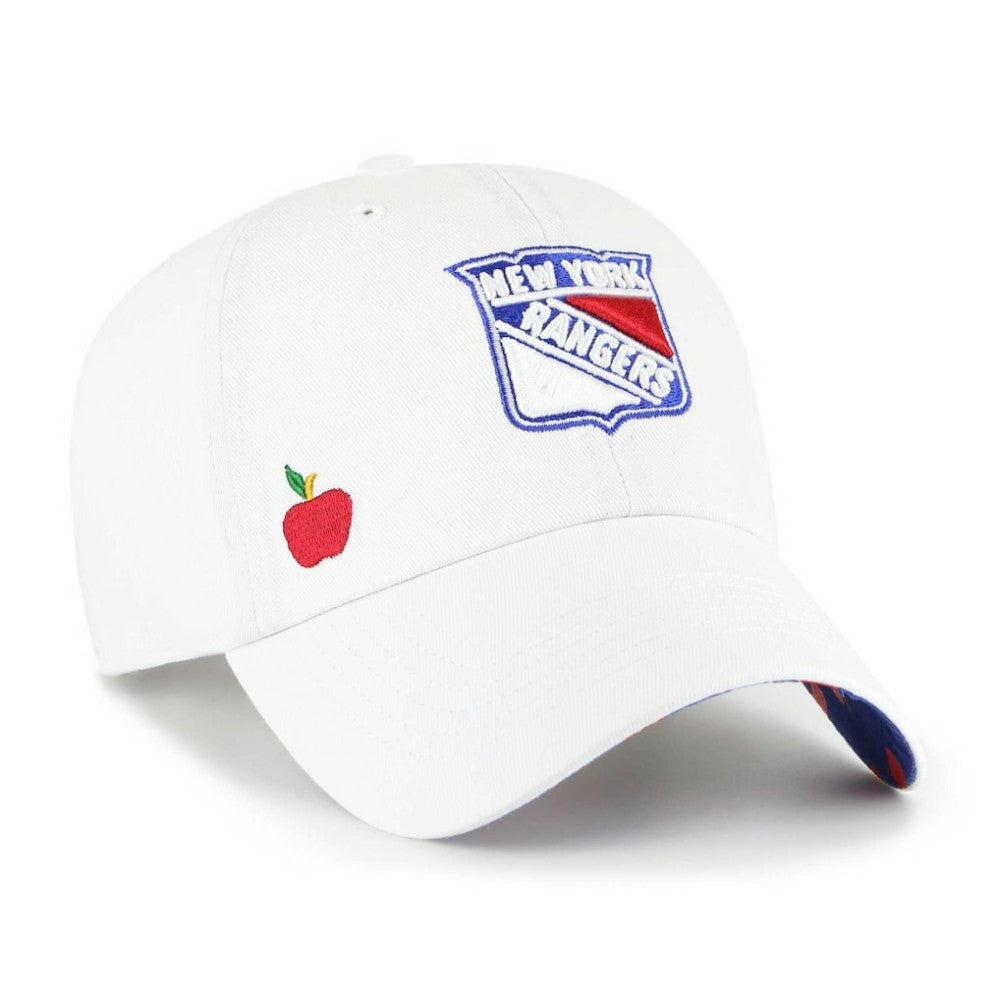 New York Rangers '47 Women's Confetti Clean Up Adjustable Hat - White | 47 brand near me