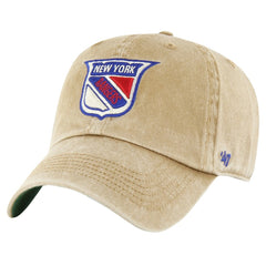 New York Rangers '47 Earldor Clean Up Adjustable Hat - Khaki | 47 brand sale