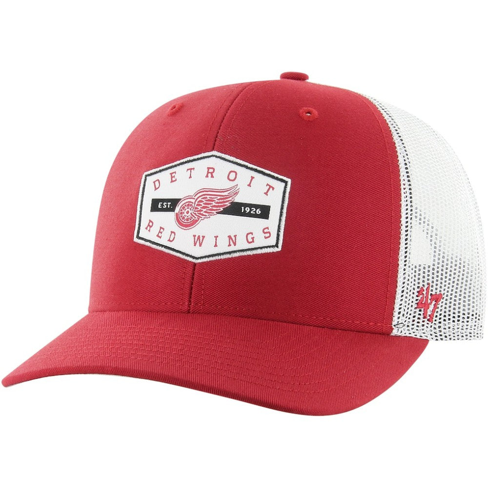 Detroit Red Wings '47 Convoy Trucker Adjustable Hat - Red | 47 brand sale