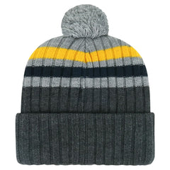 Nashville Predators '47 Stack Patch Cuffed Knit Hat with Pom - Gray | 47 brand on sale