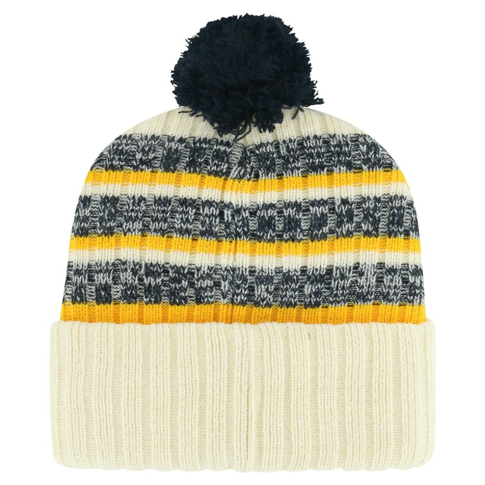 Nashville Predators '47 Tavern Cuffed Knit Hat with Pom - Cream | 47 brand Clearance
