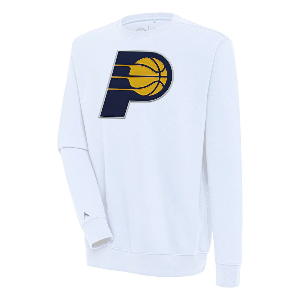 Indiana Pacers Antigua Victory Pullover Sweatshirt White