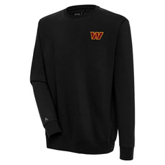 Washington Commanders Antigua Victory Pullover Sweatshirt - Black - NFL