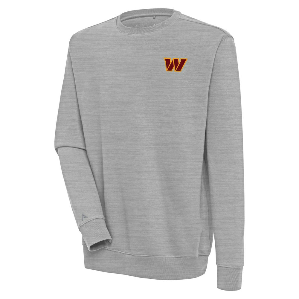 Washington Commanders Antigua Victory Pullover Sweatshirt - Heather Gray - NFL