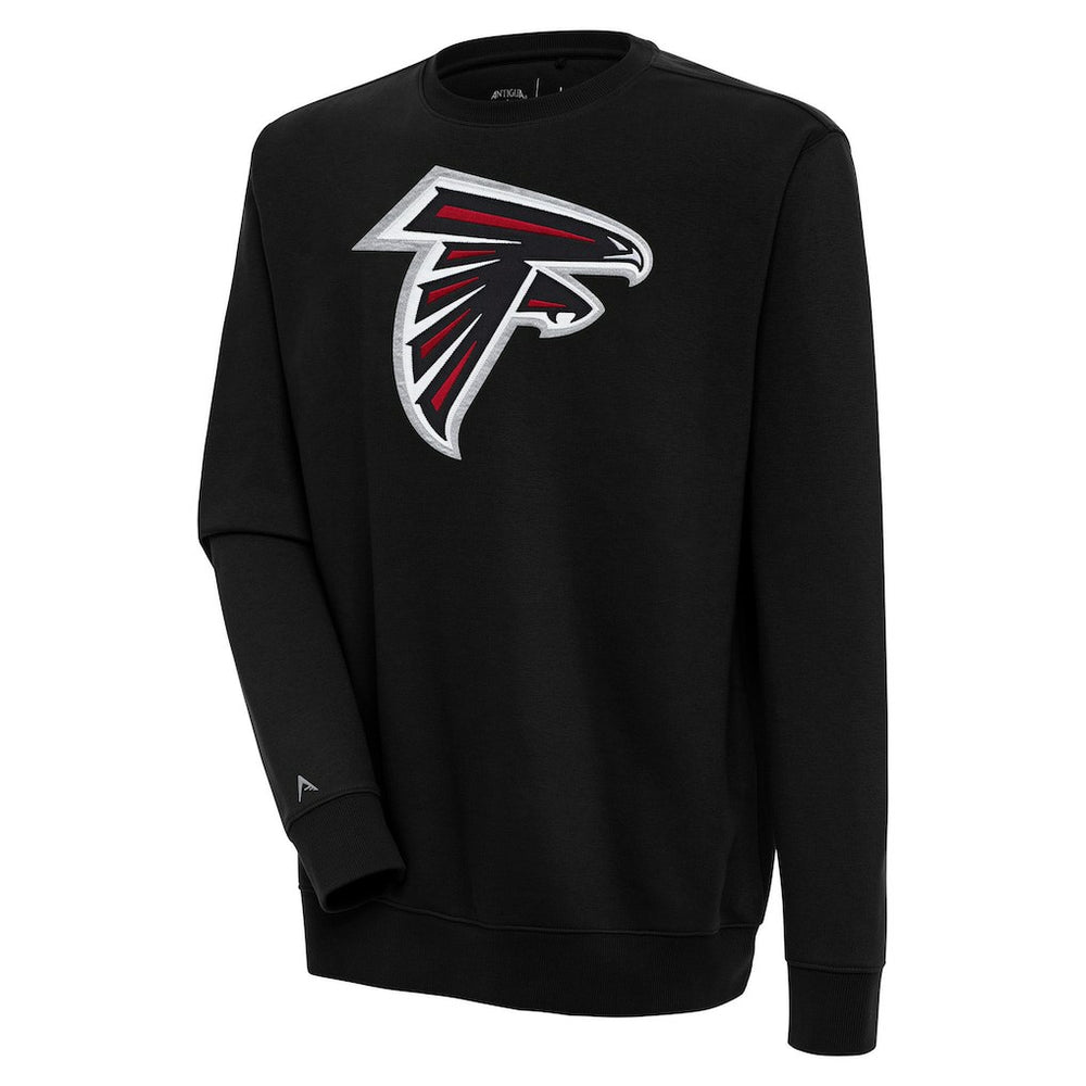 Atlanta Falcons Antigua Victory Pullover Sweatshirt - Black - NFL
