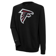 Atlanta Falcons Antigua Victory Pullover Sweatshirt - Black - NFL