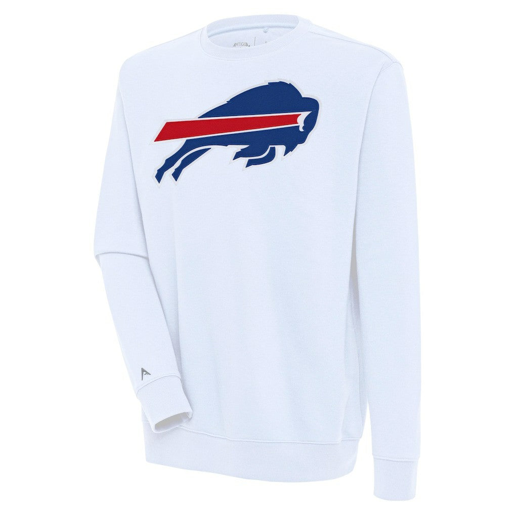 Buffalo Bills Antigua Victory Pullover Sweatshirt - White - NFL