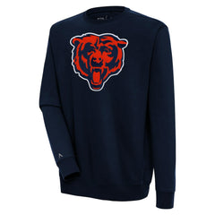 Chicago Bears Antigua Victory Pullover Sweatshirt - Navy - NFL