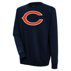 Chicago Bears Antigua Victory Pullover Sweatshirt - Navy - NFL