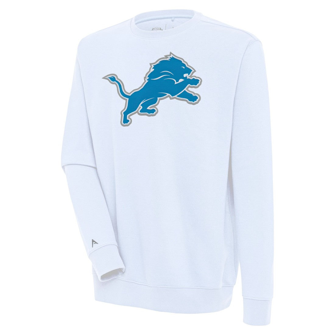Detroit Lions Antigua Victory Pullover Sweatshirt - White - NFL