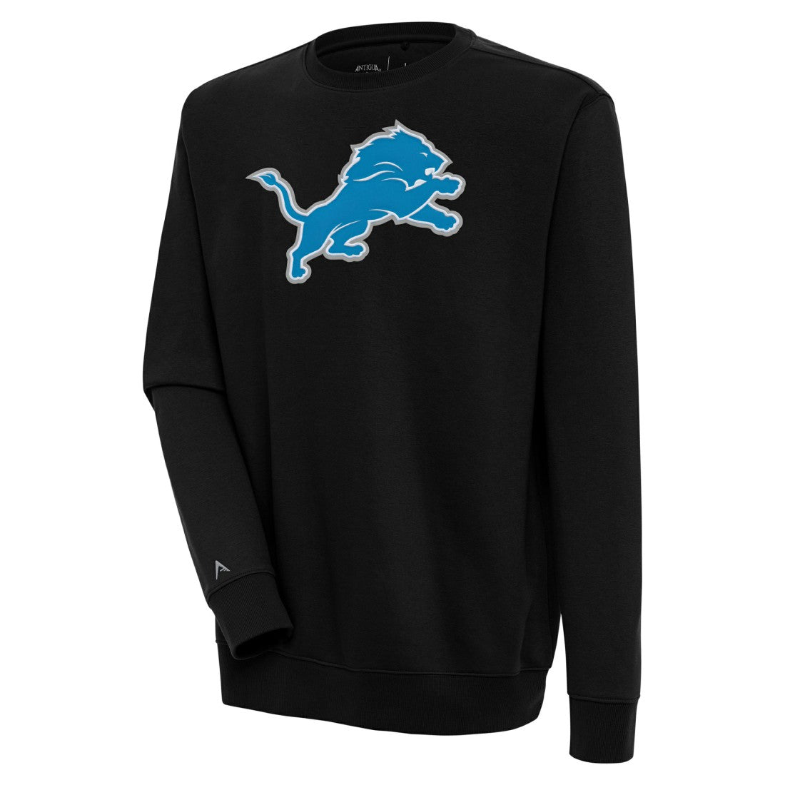 Detroit Lions Antigua Victory Pullover Sweatshirt - Black - NFL