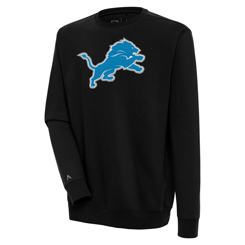 Detroit Lions Antigua Victory Pullover Sweatshirt - Black - NFL