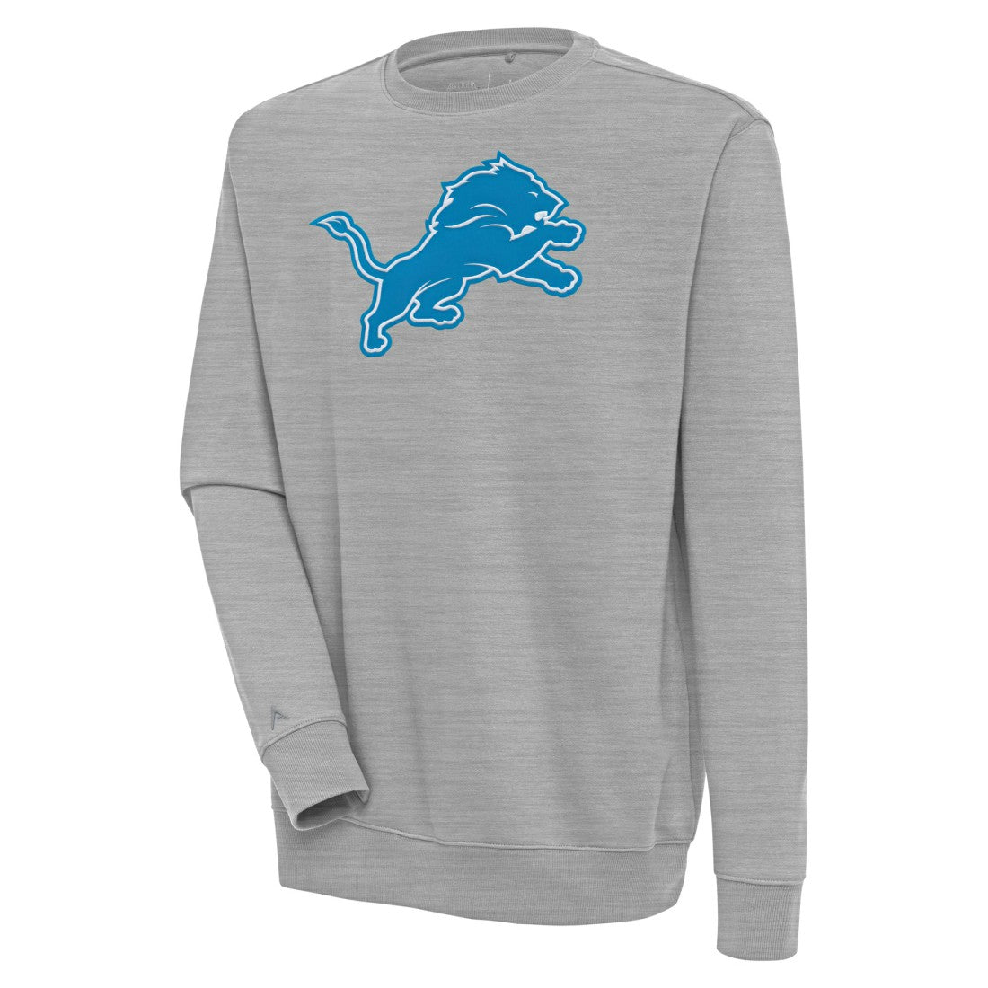 Detroit Lions Antigua Victory Pullover Sweatshirt - Heather Gray - NFL