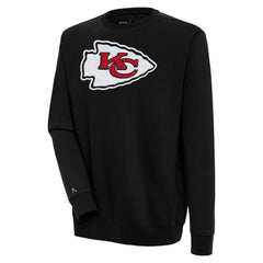 Kansas City Chiefs Antigua Victory Pullover Sweatshirt - Black - NFL