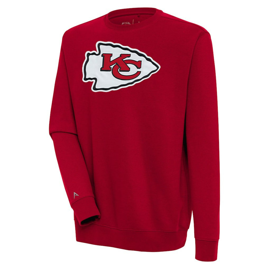 Kansas City Chiefs Antigua Victory Pullover Sweatshirt - Red - NFL