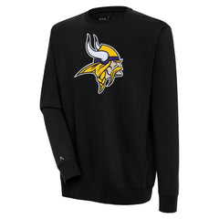 Minnesota Vikings Antigua Victory Pullover Sweatshirt - Black - NFL