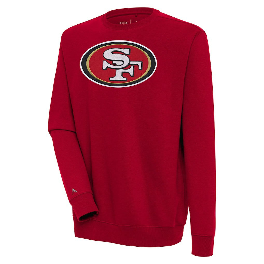 San Francisco 49ers Antigua Victory Pullover Sweatshirt - Scarlet - NFL