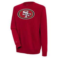 San Francisco 49ers Antigua Victory Pullover Sweatshirt - Scarlet - NFL
