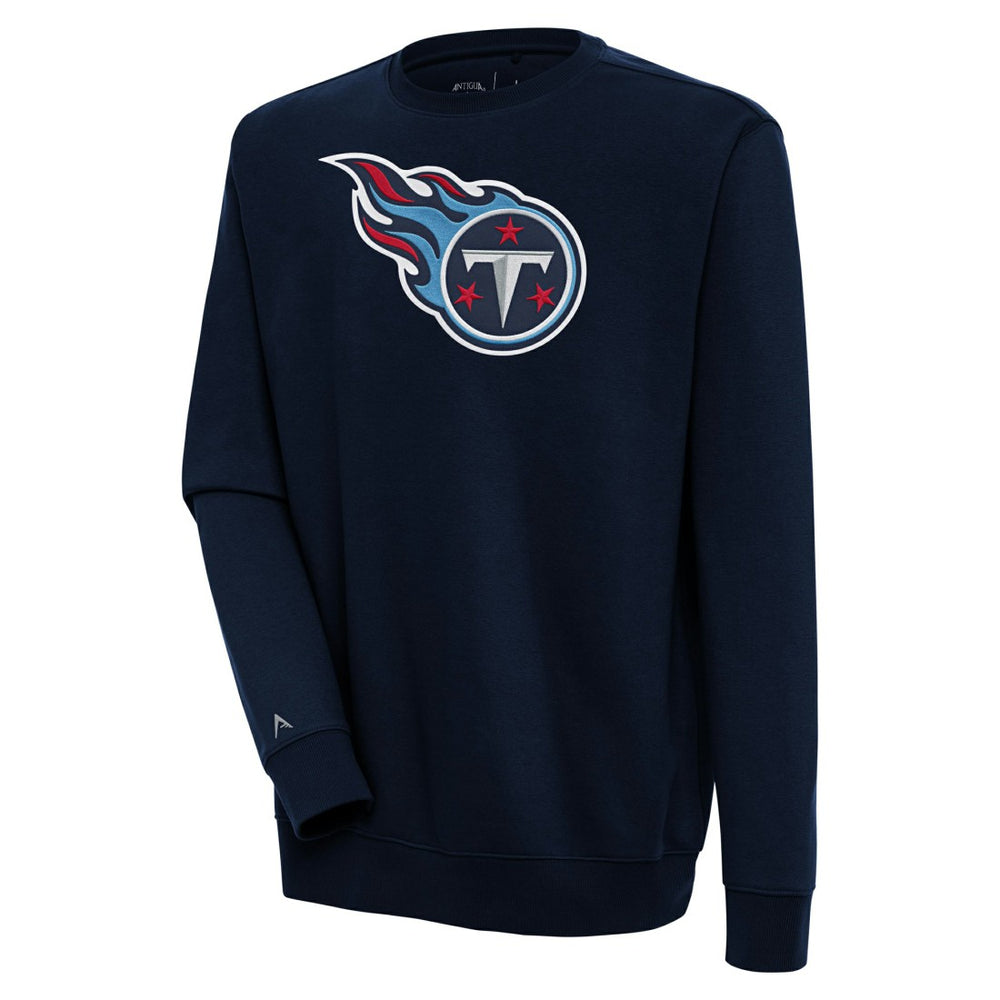 Tennessee Titans Antigua Victory Pullover Sweatshirt - Navy - NFL
