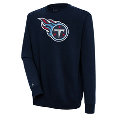 Tennessee Titans Antigua Victory Pullover Sweatshirt - Navy - NFL