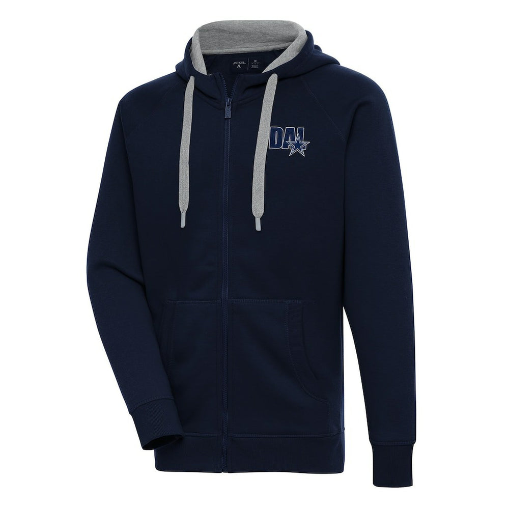 Dallas Cowboys Antigua Victory Full-Zip Hoodie - Navy - NFL