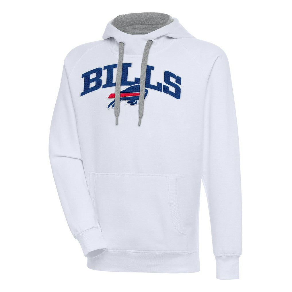 Buffalo Bills Antigua Victory Pullover Hoodie - White - NFL