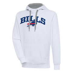 Buffalo Bills Antigua Victory Pullover Hoodie - White - NFL