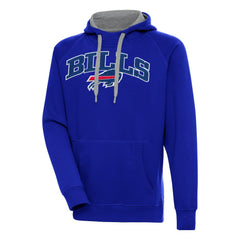 Buffalo Bills Antigua Victory Pullover Hoodie - Royal - NFL