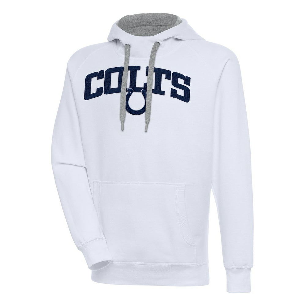 Indianapolis Colts Antigua Victory Pullover Hoodie - White - NFL