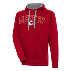 Kansas City Chiefs Antigua Victory Pullover Hoodie - Red - NFL