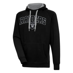 Las Vegas Raiders Antigua Victory Pullover Hoodie - Black - NFL