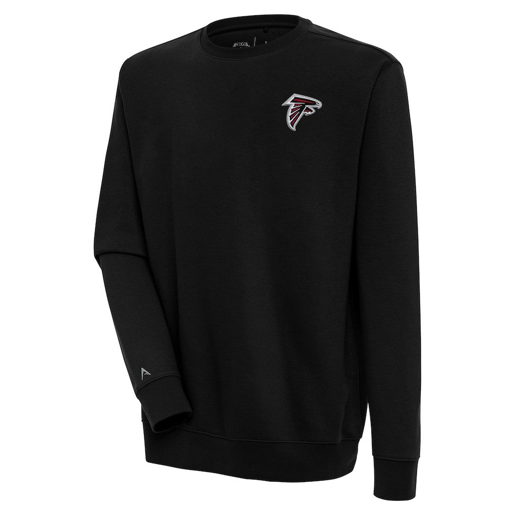 Atlanta Falcons Antigua Victory Pullover Sweatshirt - Black - NFL