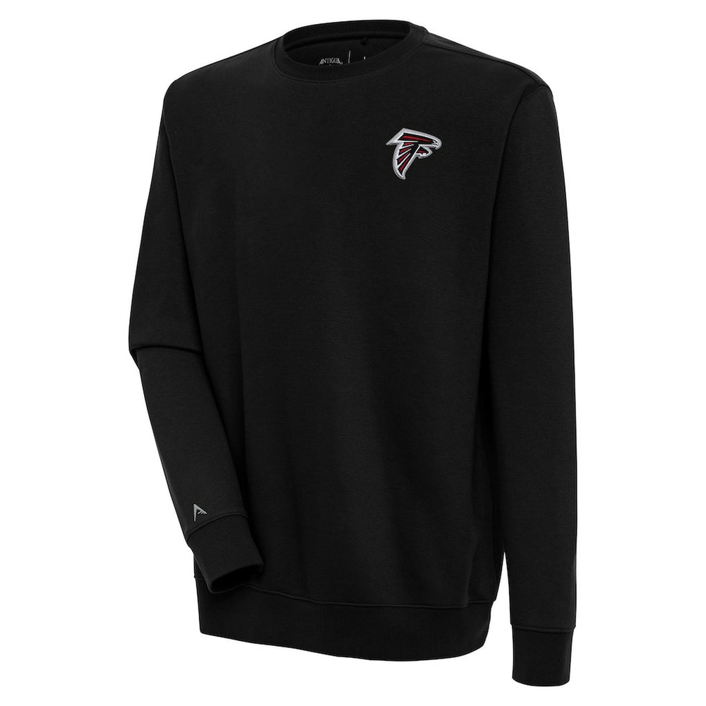 Atlanta Falcons Antigua Victory Pullover Sweatshirt - Black - NFL