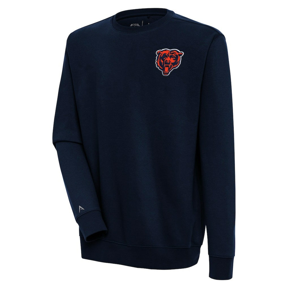 Chicago Bears Antigua Victory Pullover Sweatshirt - Navy - NFL