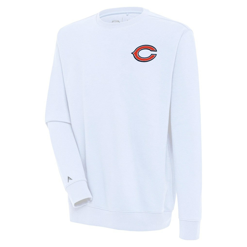 Chicago Bears Antigua Victory Pullover Sweatshirt - White - NFL
