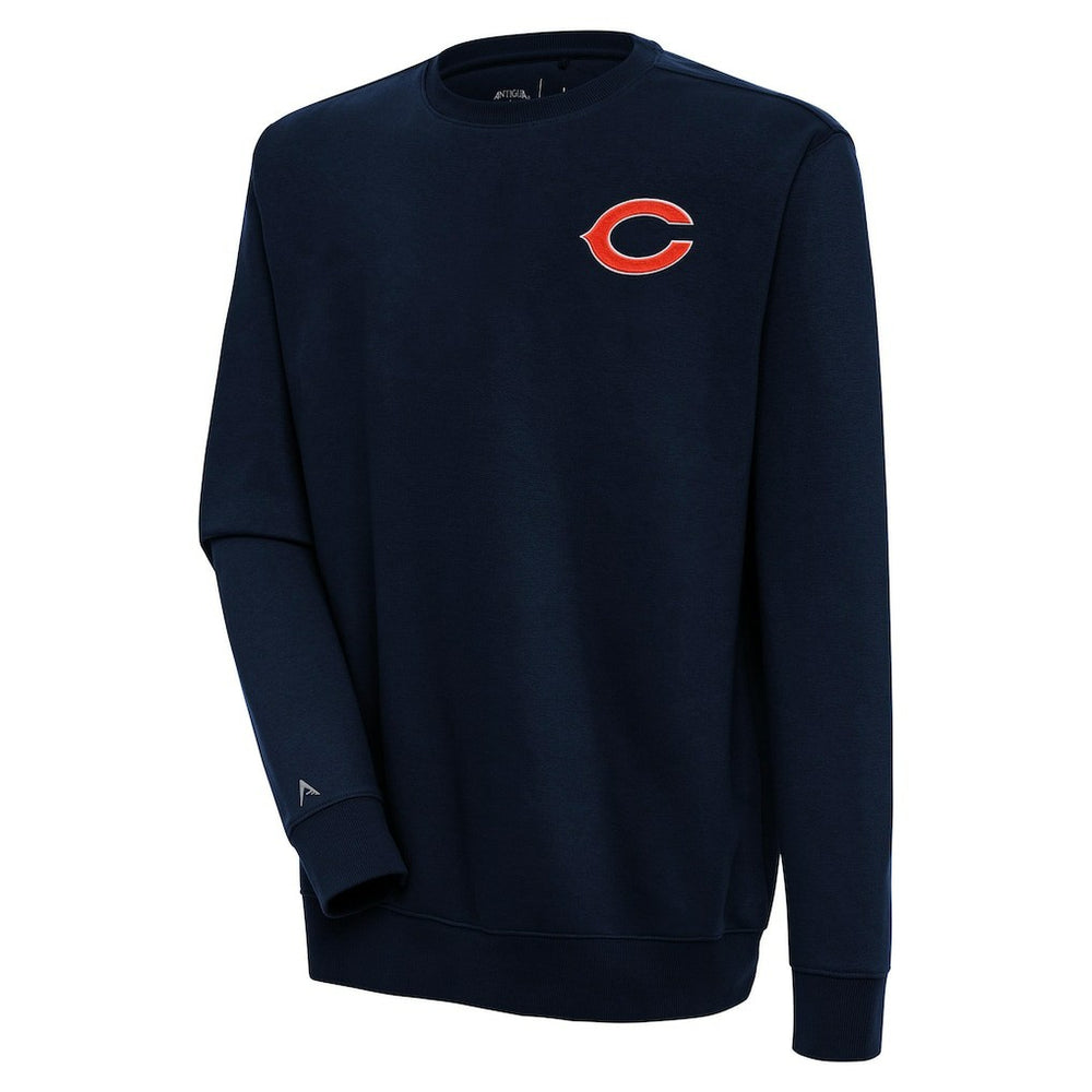 Chicago Bears Antigua Victory Pullover Sweatshirt - Navy - NFL