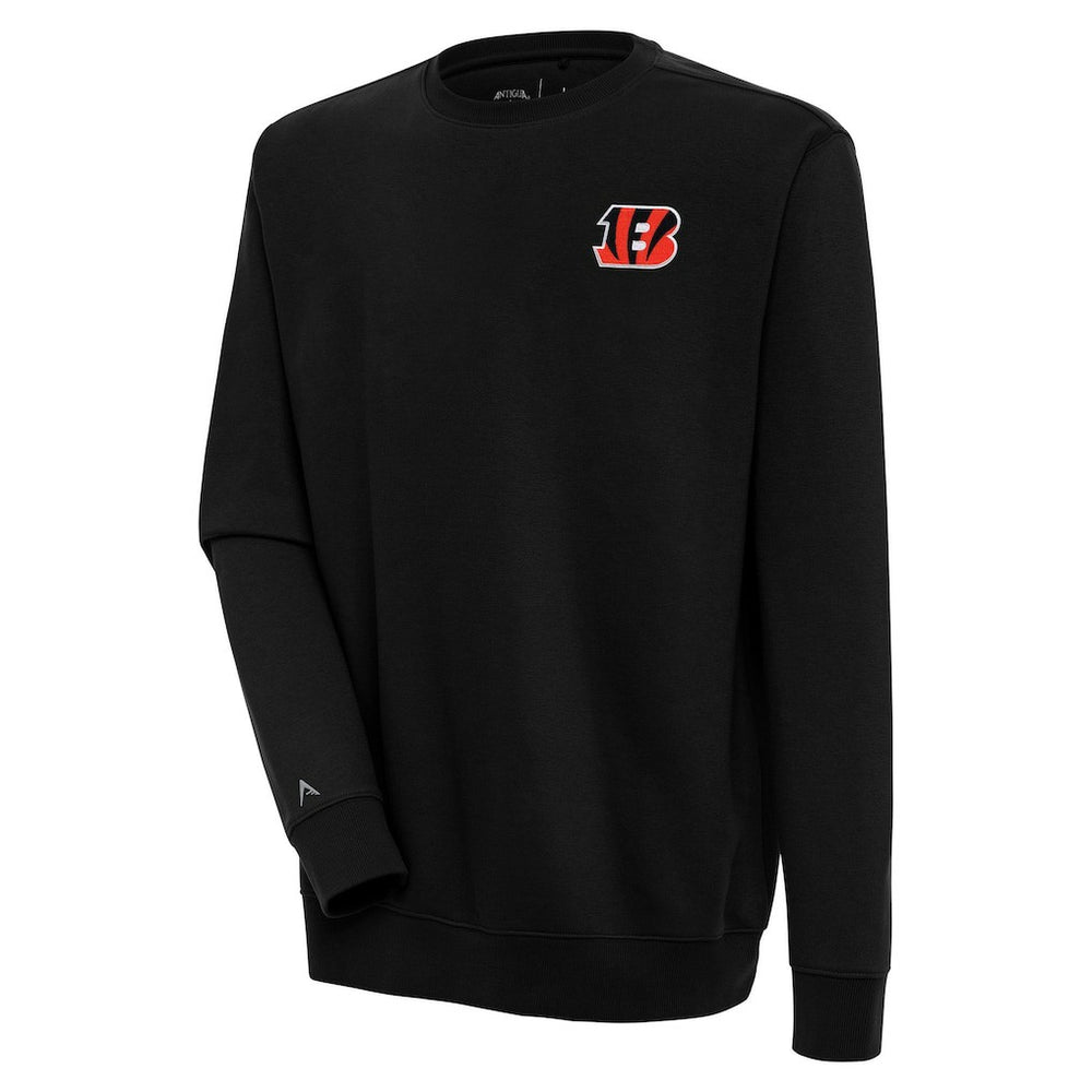 Cincinnati Bengals Antigua Victory Pullover Sweatshirt - Black - NFL