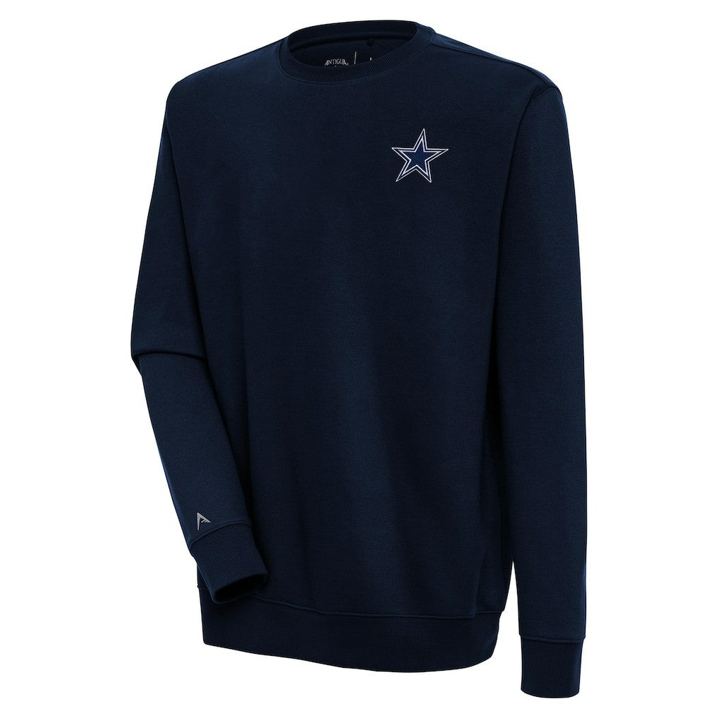 Dallas Cowboys Antigua Victory Pullover Sweatshirt - Navy - NFL