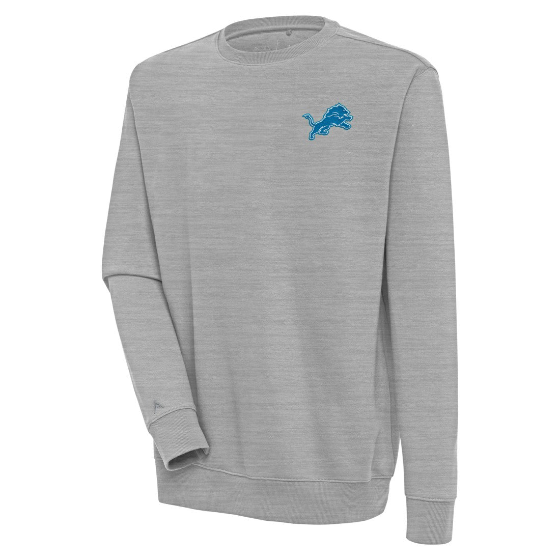 Detroit Lions Antigua Victory Pullover Sweatshirt - Heather Gray - NFL