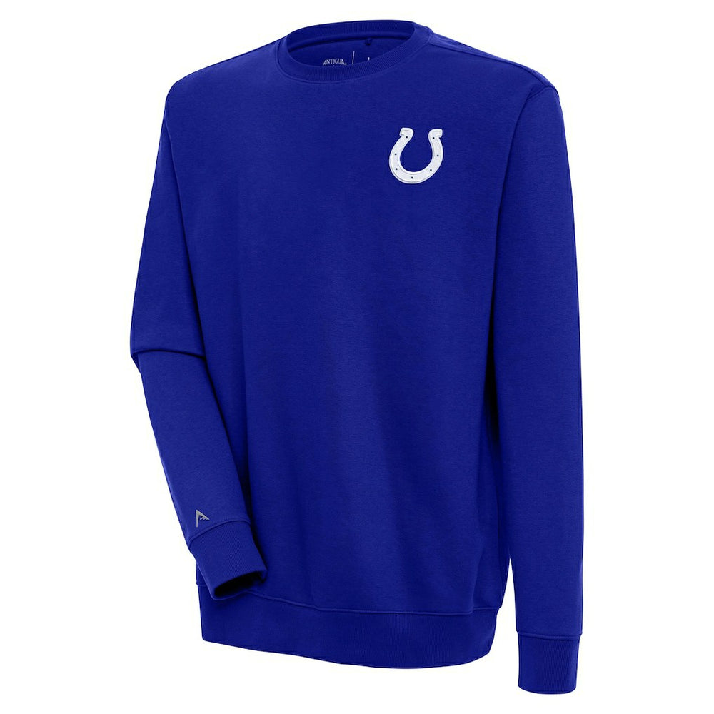Indianapolis Colts Antigua Victory Pullover Sweatshirt - Royal - NFL