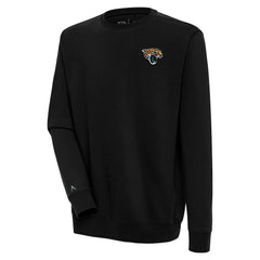 Jacksonville Jaguars Antigua Victory Pullover Sweatshirt - Black - NFL