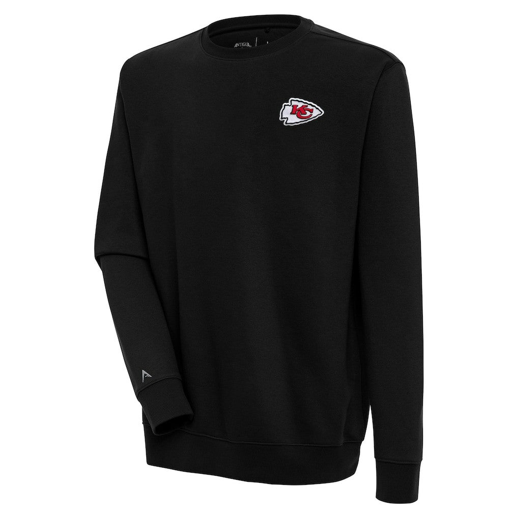 Kansas City Chiefs Antigua Victory Pullover Sweatshirt - Black - NFL