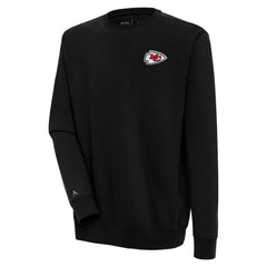 Kansas City Chiefs Antigua Victory Pullover Sweatshirt - Black - NFL