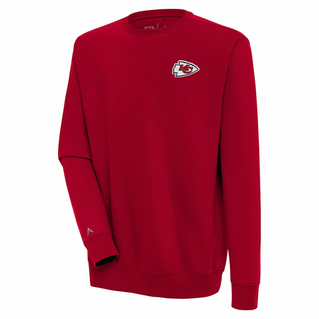 Kansas City Chiefs Antigua Victory Pullover Sweatshirt - Red - NFL